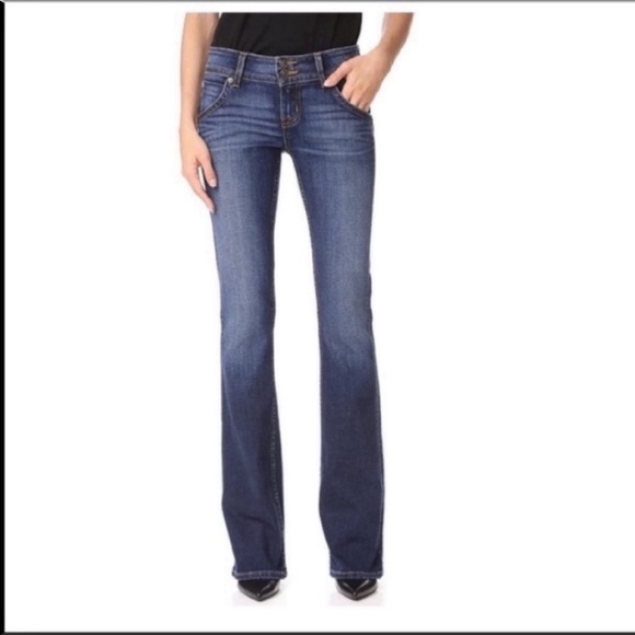 Hudson Jeans Denim Dark stretch Bootcut 
Size 26 x 30 - Picture 1 of 14